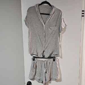 Stars Above Heather Gray Pajama Set